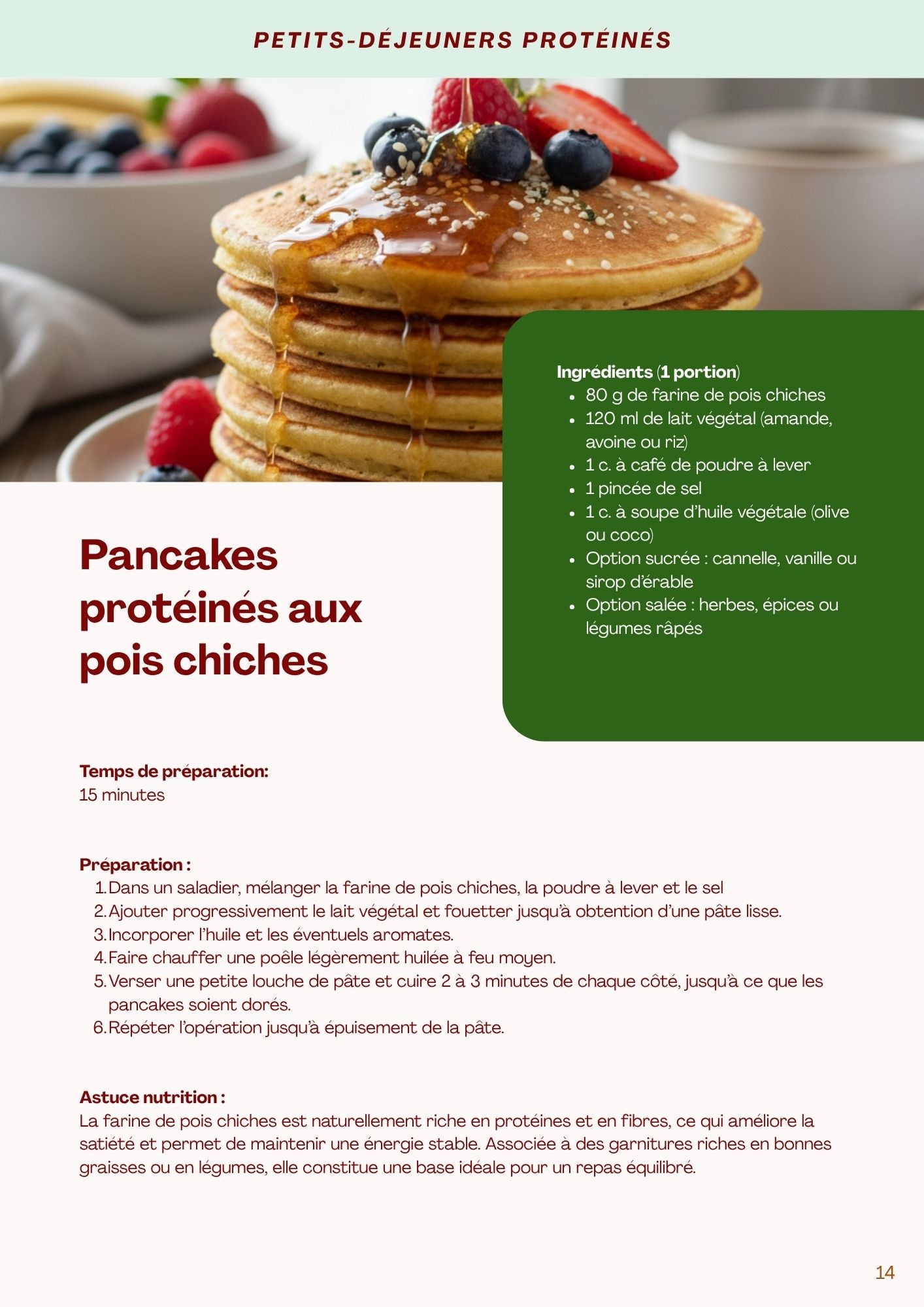 Manger protéiné. Manger végétal - 50 recettes